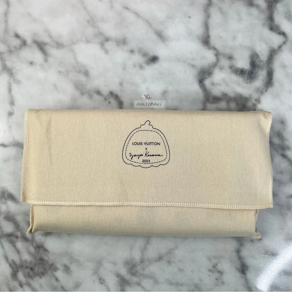 Louis Vuitton x Yayoi Kusama Zippy Wallet Epi Leather In Jaune Noir
